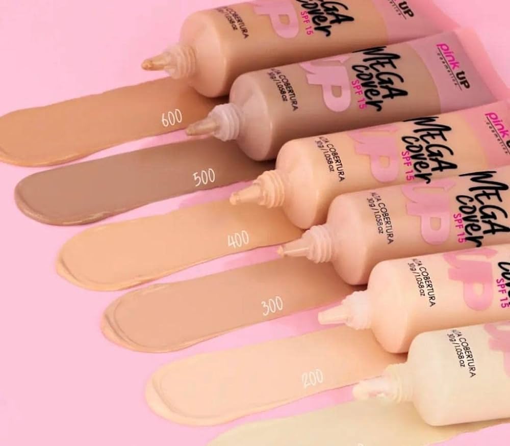 Maquillaje mega cover pink up - Imagen 2